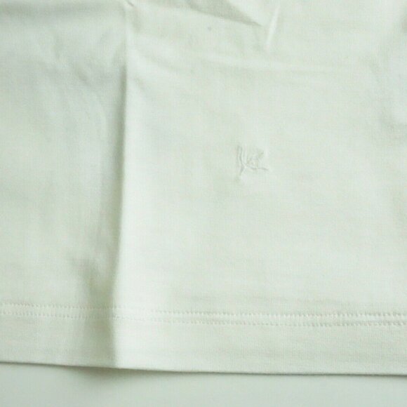 Isaia Napoli Off White Short Sleeve Crewneck Silk Blend T Shirt Sz 2XL BRAND NEW - Picture 3 of 7
